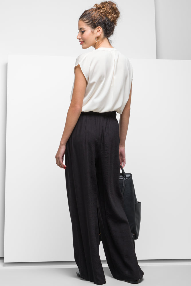Crinkle Pants Black (2)