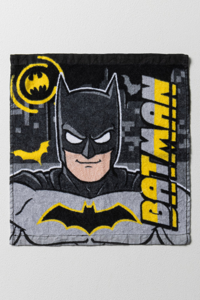 Batman Face Cloth Blue