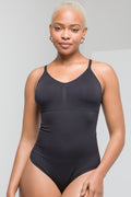 Shapewear Thong Bodysuit Black
