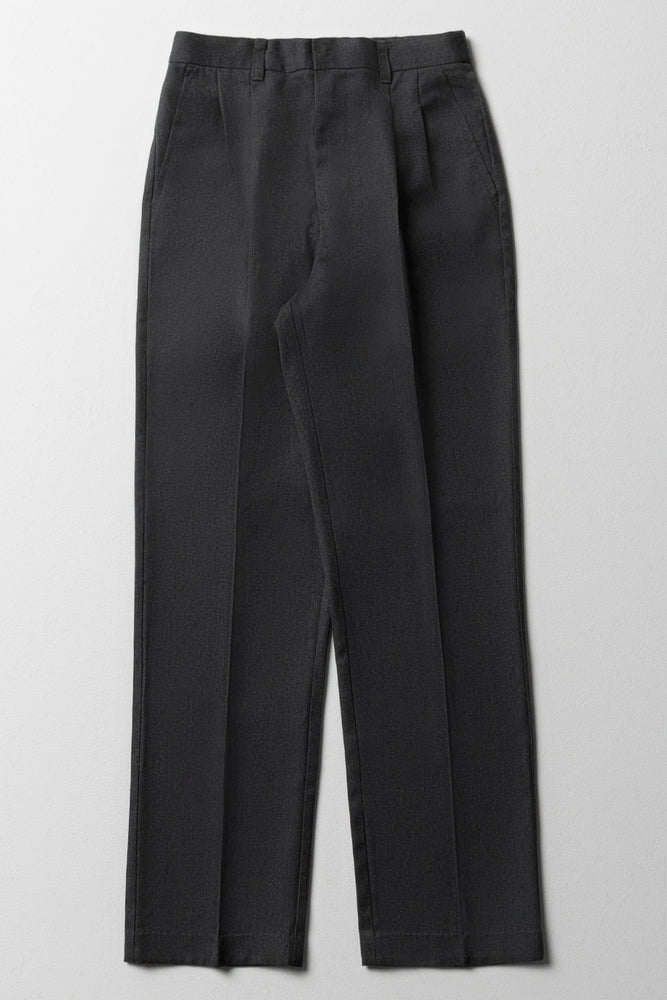 Boys Plus Fit Pants Grey