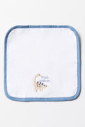 3 Pack Dinosaur Facecloths Blue (2)