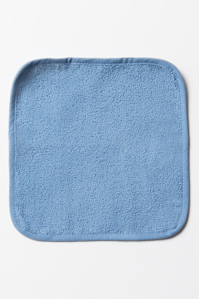 3 Pack Dinosaur Facecloths Blue (3)