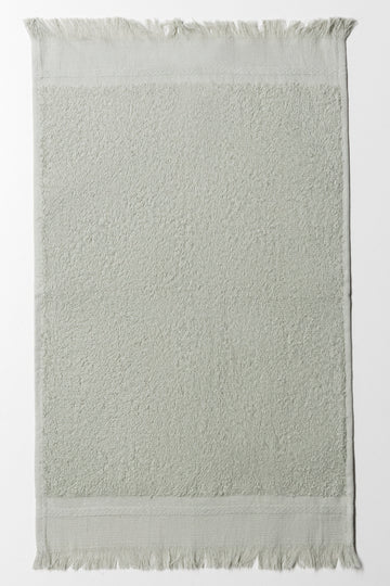 Fringed Guest Towel  Wrought Iron