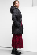 Quilted Puffer Coat Black (1)