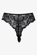 3 Pack Lace Thongs Black And Pink (3)