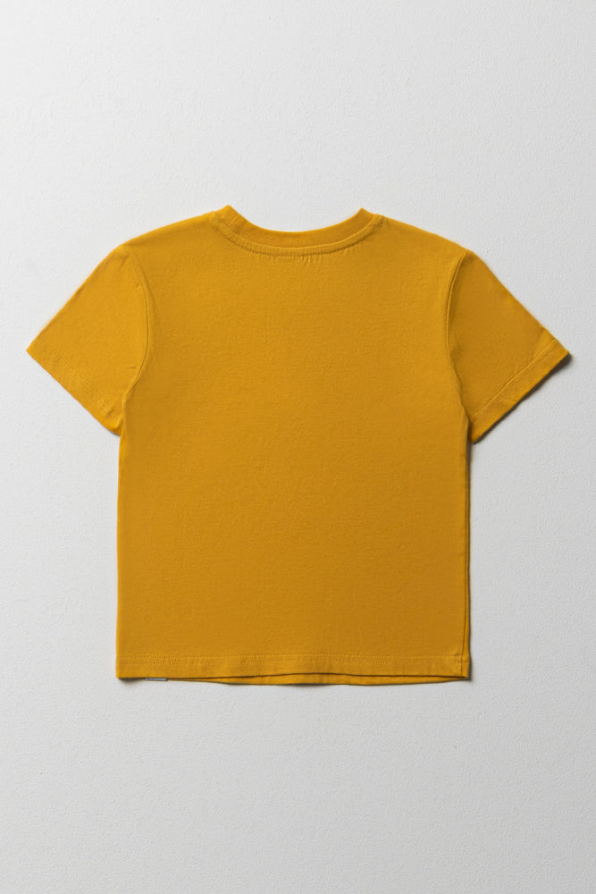 Short Sleeve T-Shirt Yellow (2)