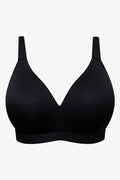 Plus Size 2 Pack Padded Wire Free Bras Black (1)