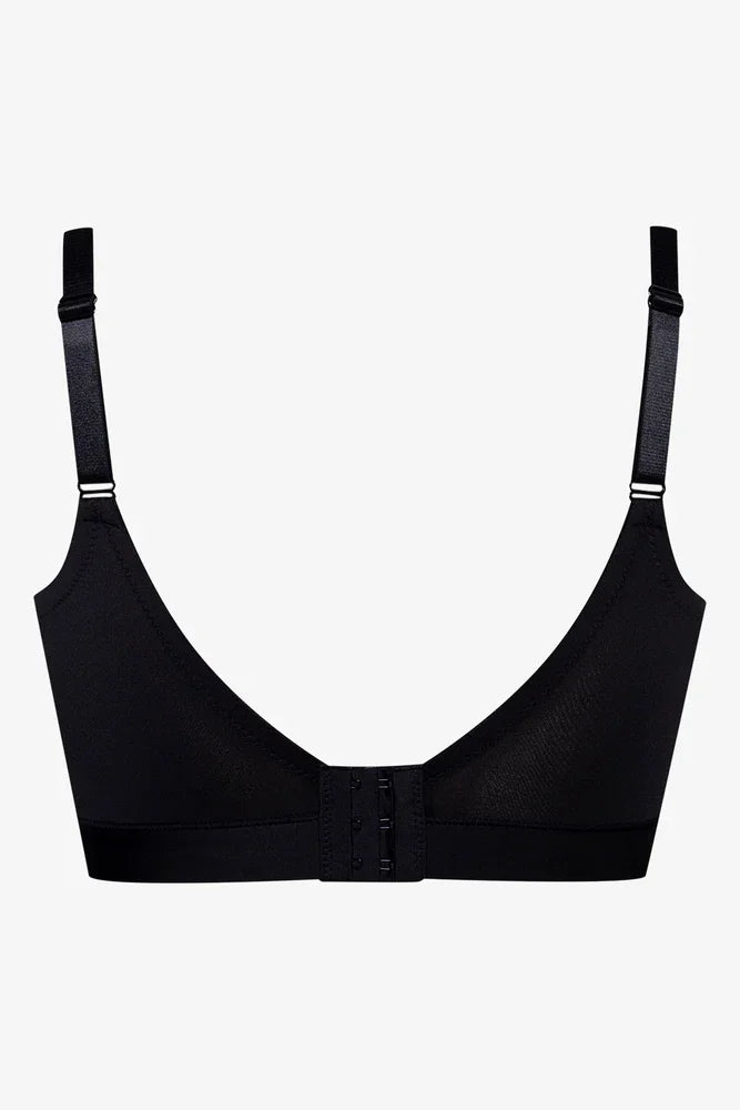 Plus Size 2 Pack Padded Wire Free Bras Black (3)