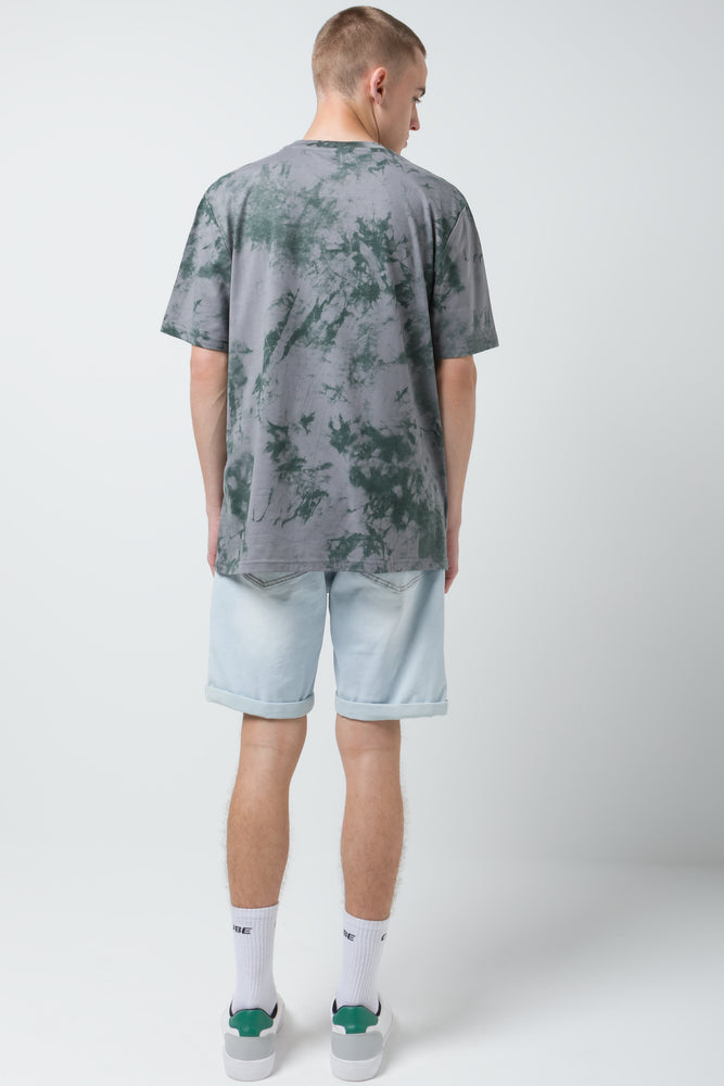 Tie Dye T-Shirt Dark Grey (2)