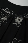 Embroidered Skort Black (1)