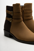 Double Buckle Boot Natural (3)