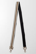 Stripe Bag Strap With Green Middle Stripe