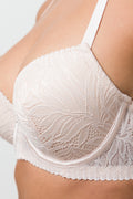2 Pack Winter Lace Balconette Bra - Sml Red Mushroom (4)