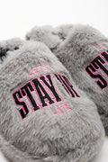 STAY UP LATE SLIPPER CHARCOAL (2)