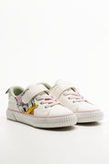 Minnie Mouse Rainbow Laces Sneaker Cream