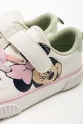 Minnie Mouse Rainbow Laces Sneaker Cream (2)