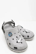 CLOG WITH CHARMS GREY