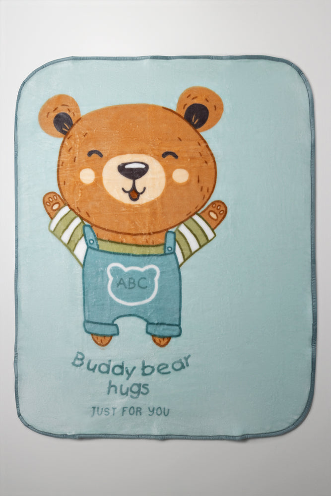 Uni Buddy Bear Mink Blanket (2)