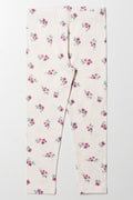 Floral Legging Long Milk