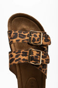DOUBLE BAND BUCKLE HEALTH SANDAL LEOPARD (4)