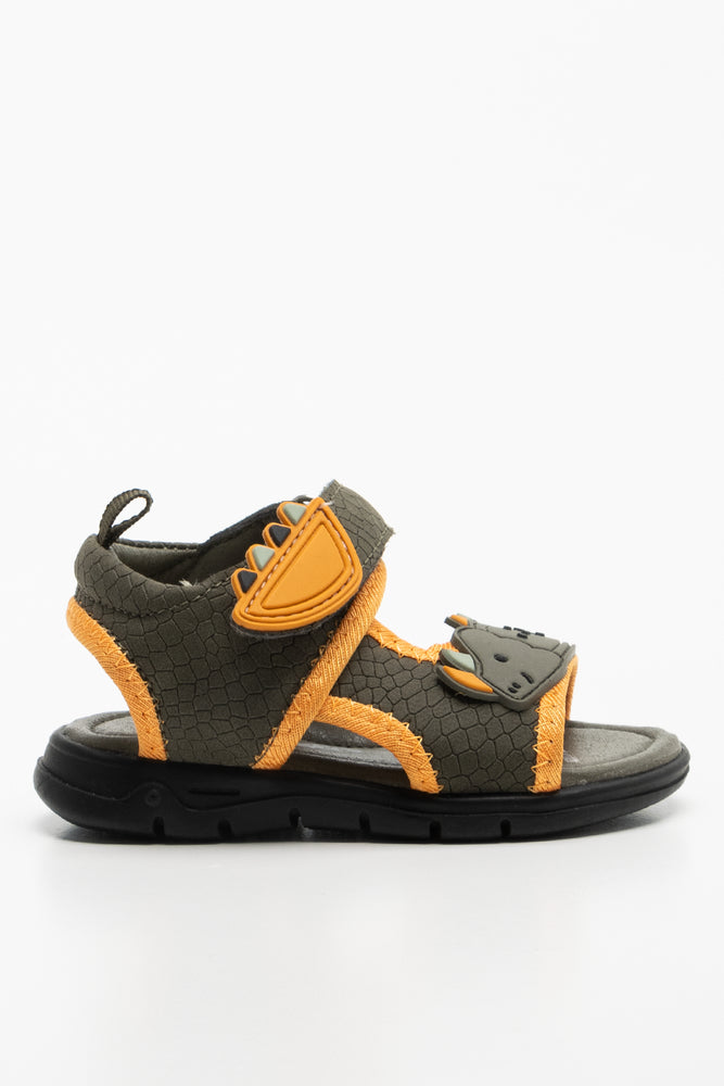 Novelty Adventure Sandal Green (1)