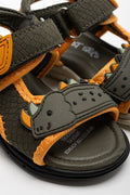 Novelty Adventure Sandal Green (2)
