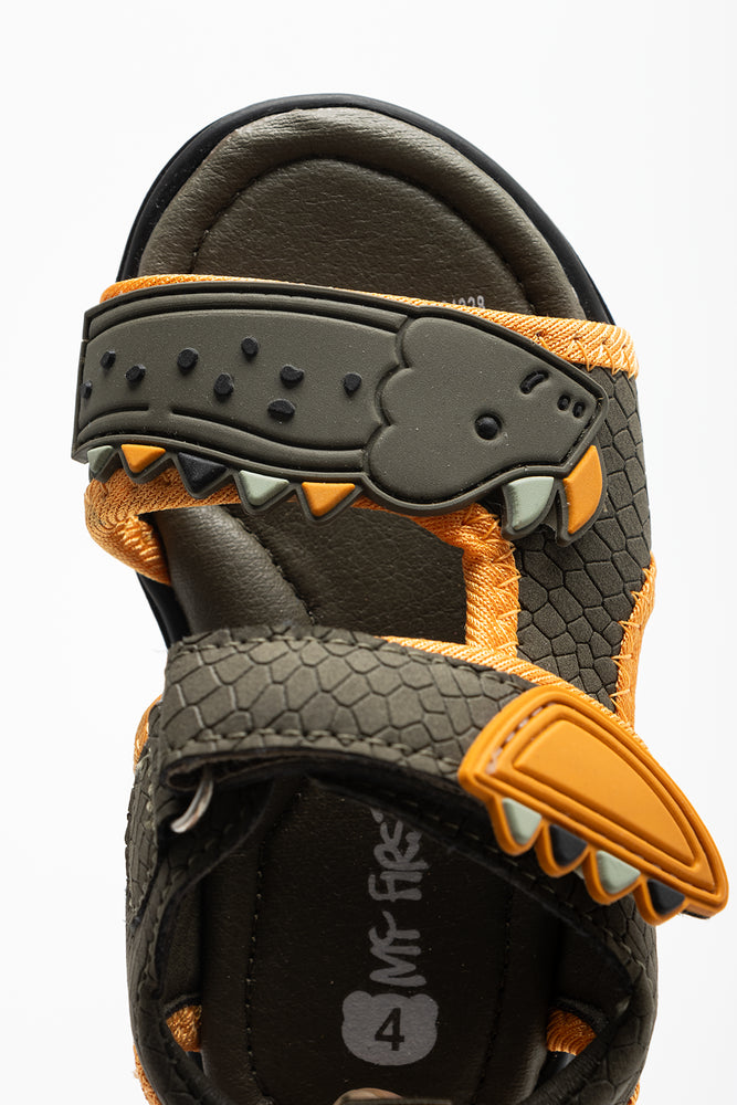 Novelty Adventure Sandal Green (4)