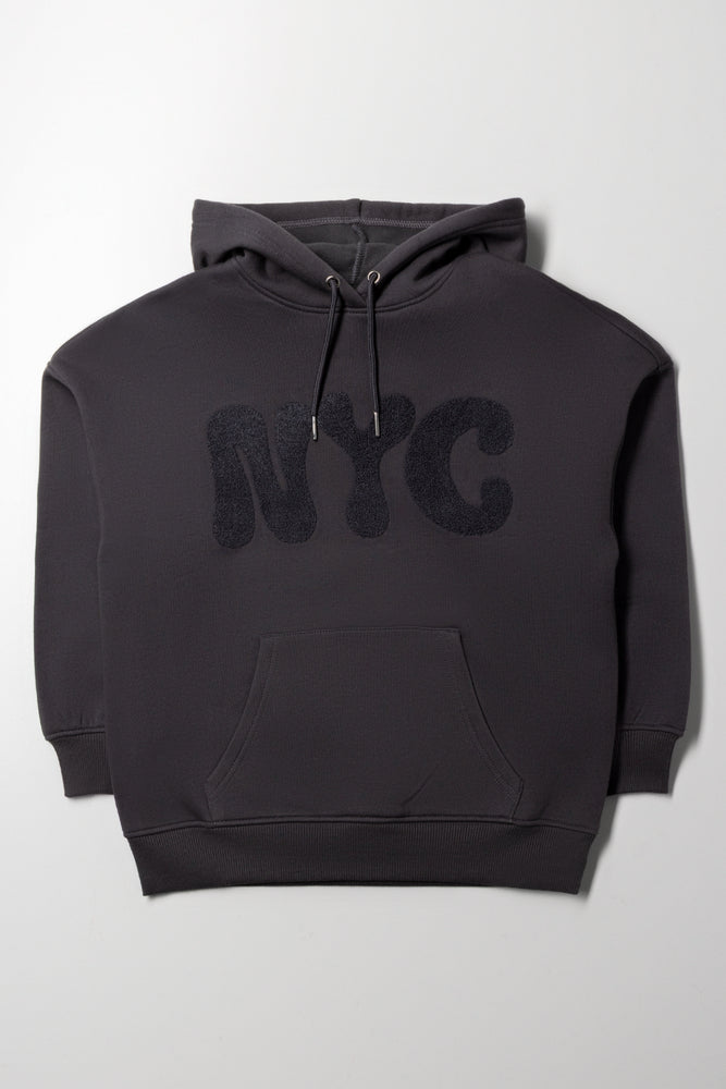 Hooded Tracktop Grey