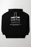HOODED TRACKTOP TOMORROW BLACK