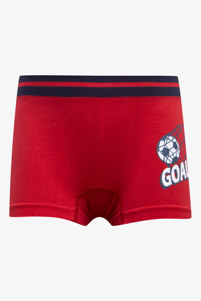 3 Pack Seamfree Boxers Red