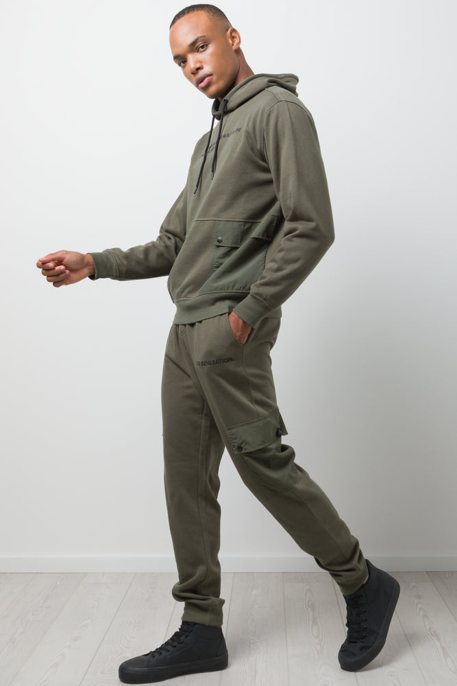 Utility Hoodie Green