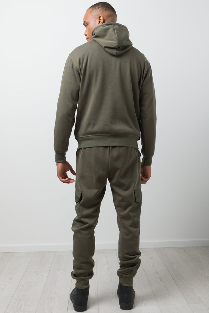 Utility Hoodie Green (2)