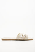 Knot Mule Sandals Natural (1)