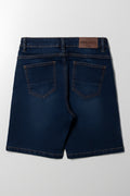 Denim Shorts Dark Blue (2)