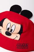 Mickey Mouse Bucket Hat Red (1)