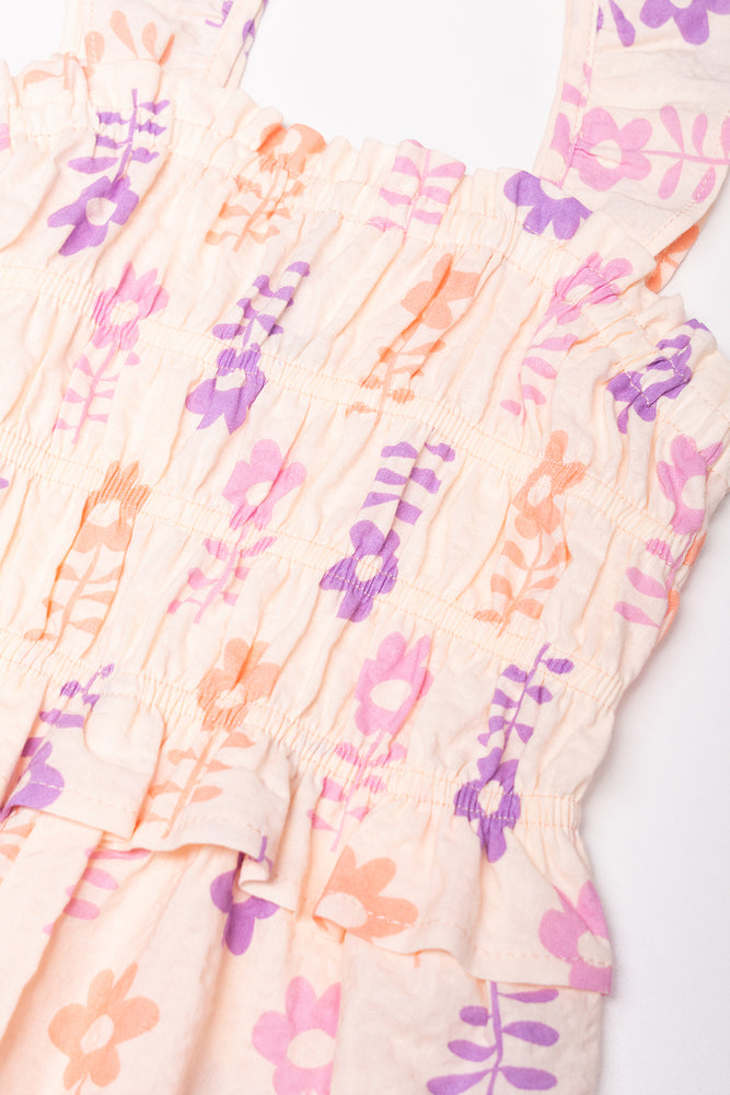 Floral Jumpsuit Light Pink