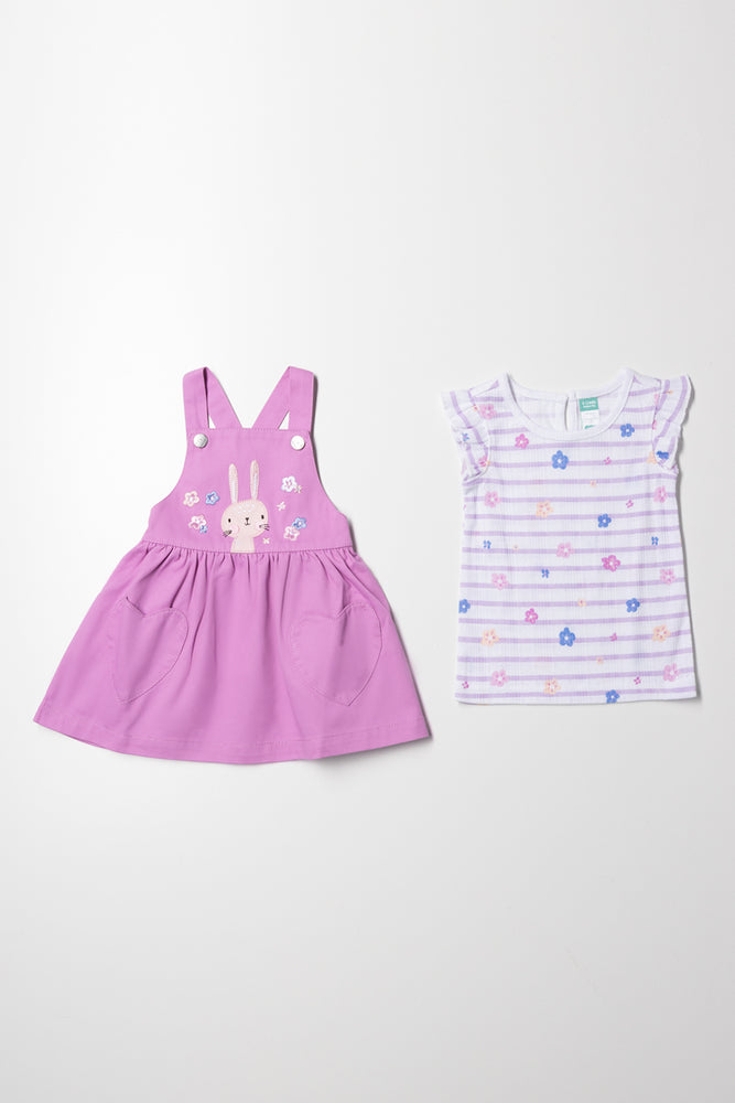Twill Pinni Set Lilac (2)