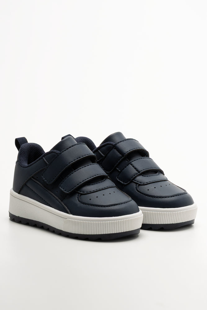 Double Strap Sneakers Navy