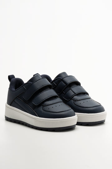 Double Strap Sneakers Navy