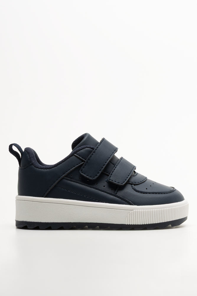 Double Strap Sneakers Navy