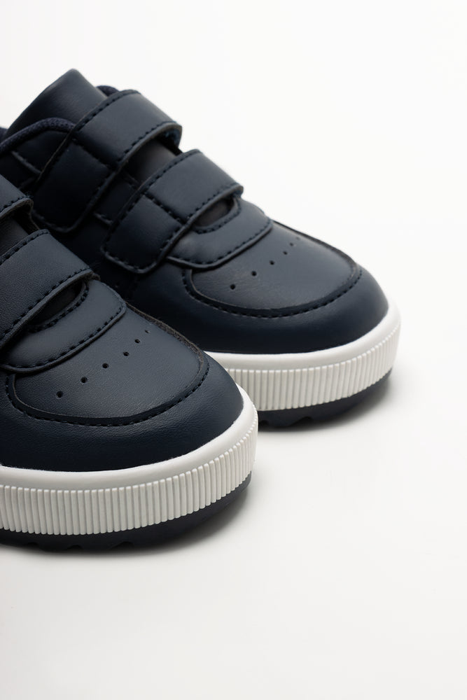 Double Strap Sneakers Navy (2)
