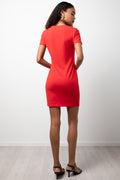 Bodycon Dress Red (2)