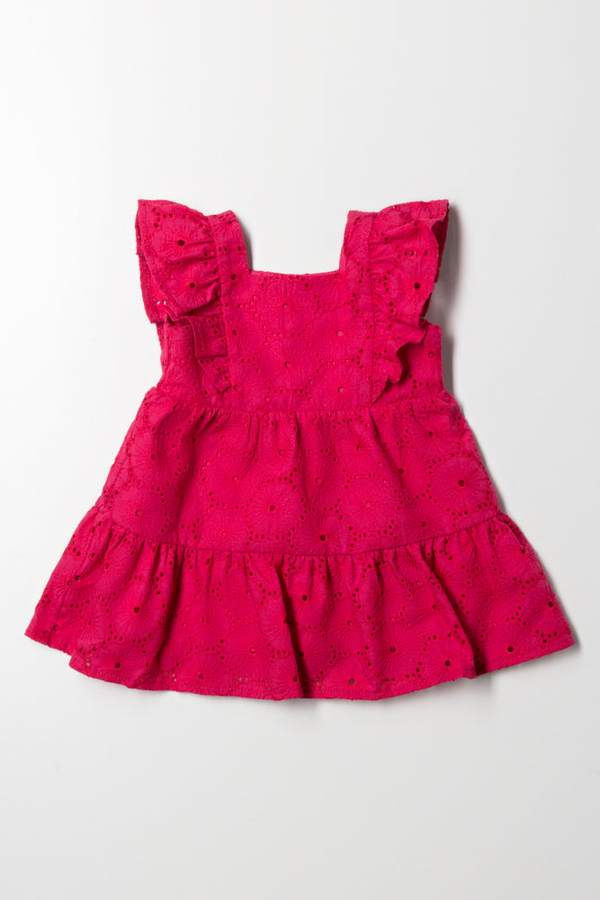 Anglaise Dress Pink