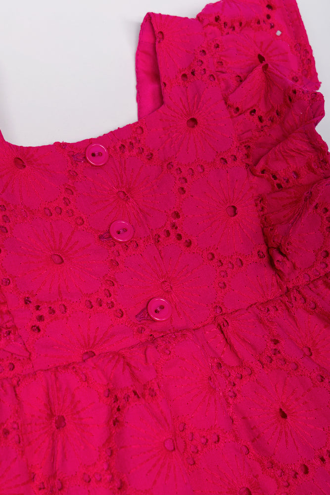 Anglaise Dress Pink (2)