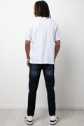 Ripped Skinny Denim Jeans Blue (3)