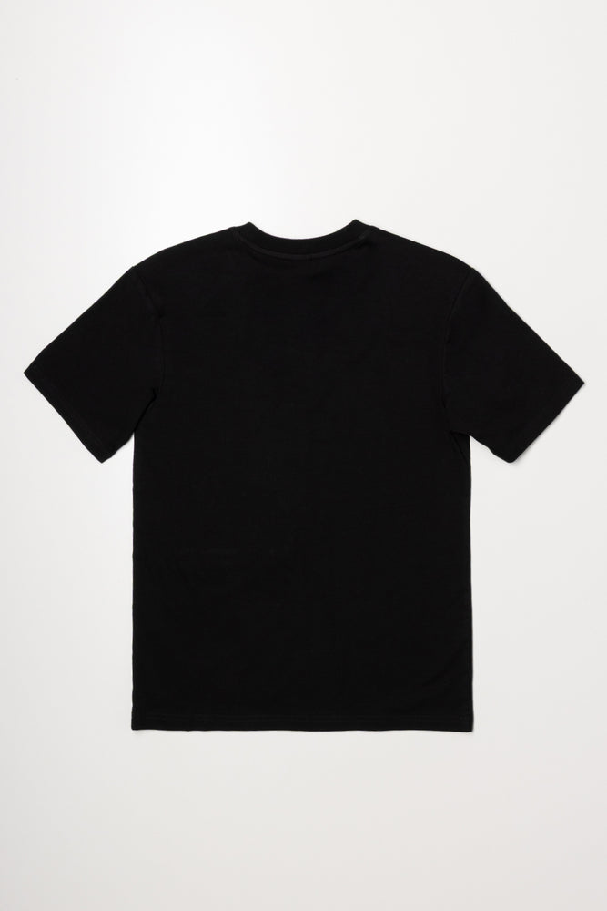Pocket Zip T-Shirt Black (2)
