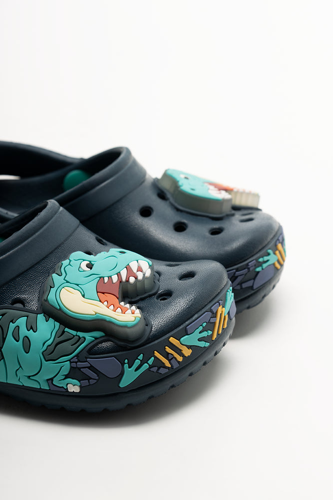 Dinosaur Clogs Navy (2)