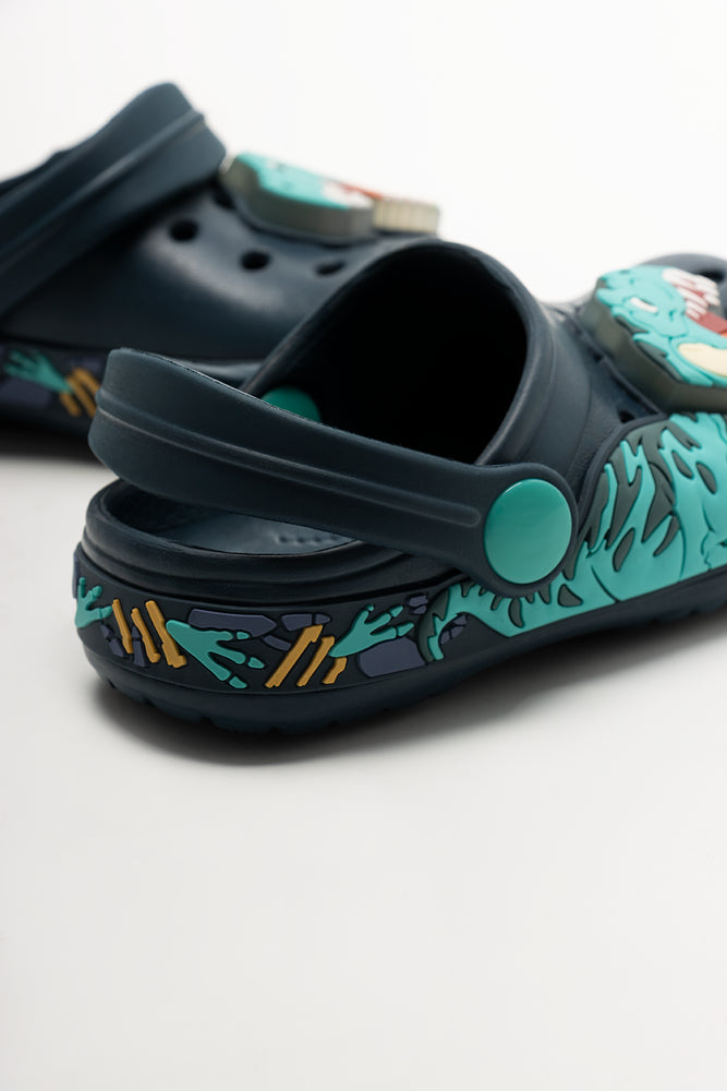 Dinosaur Clogs Navy (3)