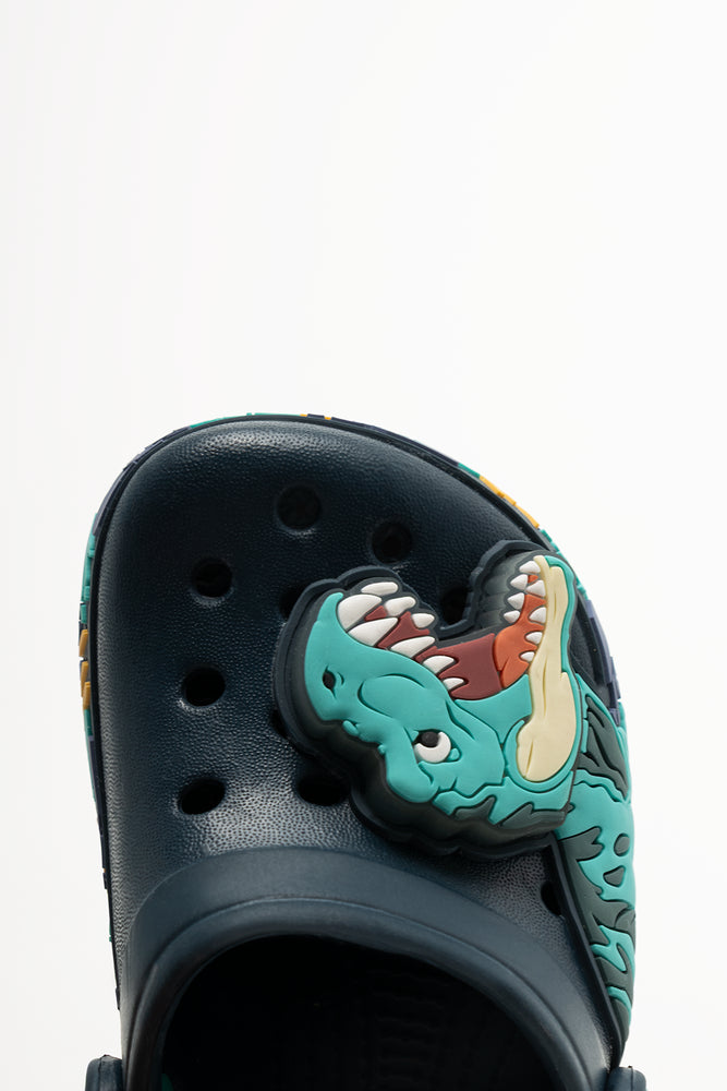 Dinosaur Clogs Navy (4)