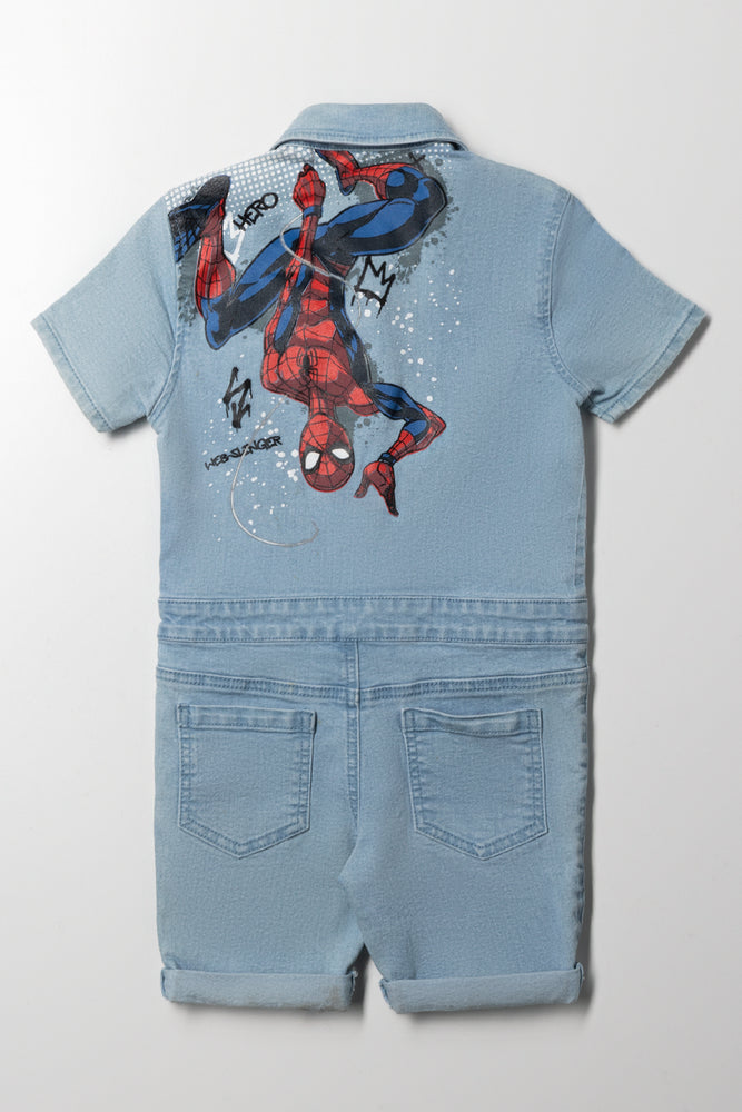 Spider-Man Denim Boilersuit Blue (2)